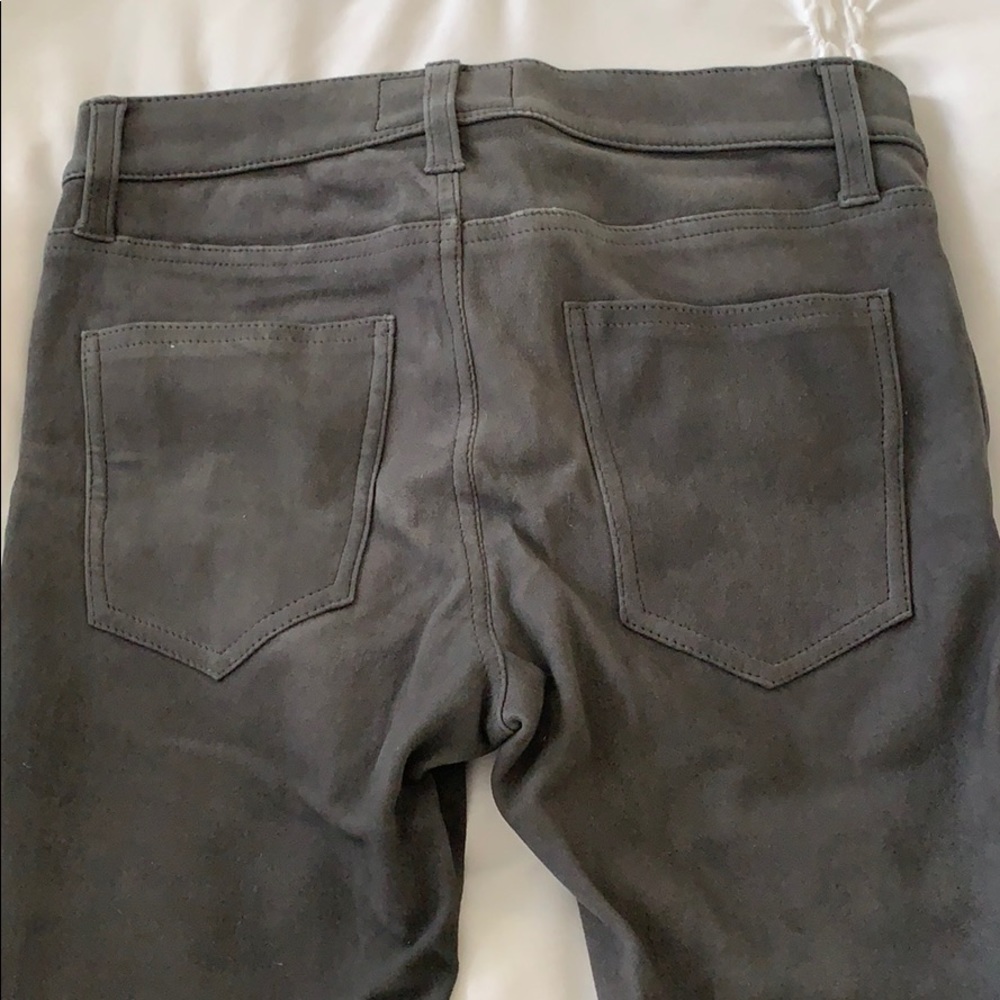 Current/Elliott SUEDE Stiletto Pants - Picture 4 of 7